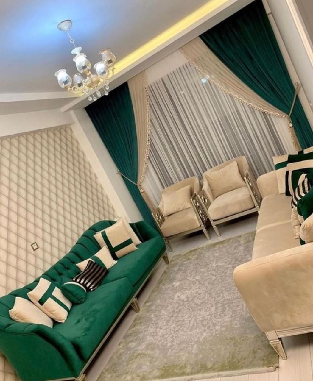 Custom fabric sofa designed and manufactured by NS Furnishing in Chennai