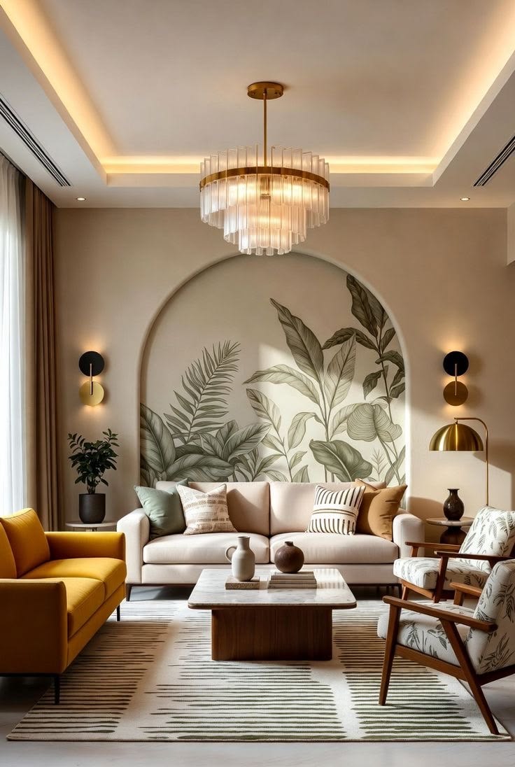 Elegant custom sofa for home interiors by NS Furnishing in Chennai